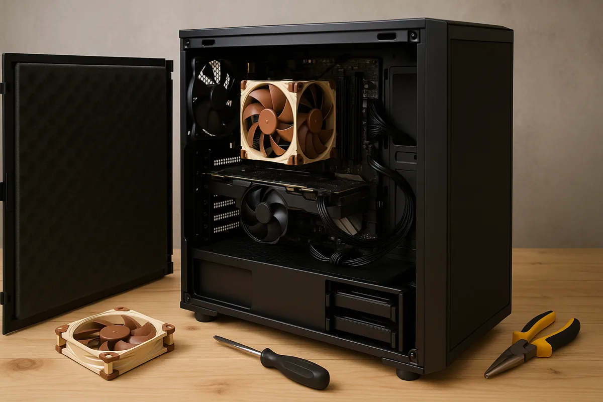 Assemblare un PC silenzioso: soluzioni pratiche per ridurre al minimo il rumore