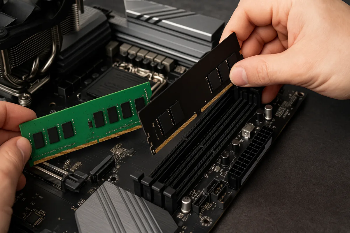 Sostituire RAM DDR4 con DDR5 su schede madri recenti: i benefici che non ti aspetti