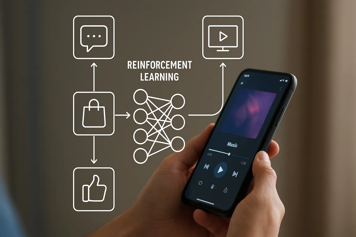 A cosa serve il reinforcement learning? Esempi pratici nelle app che usi ogni giorno