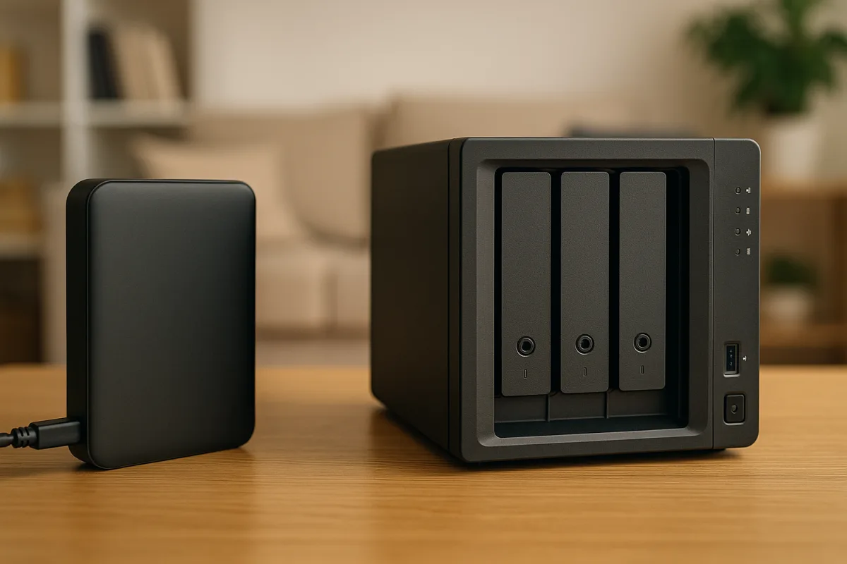 Hard disk esterno o NAS in casa? Scopri quale soluzione protegge meglio i tuoi dati