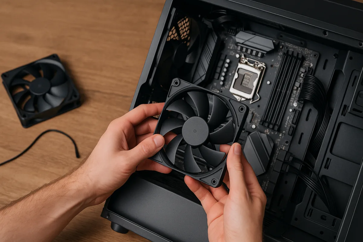 La scelta della ventola per case PC: errori comuni e come migliorare il raffreddamento