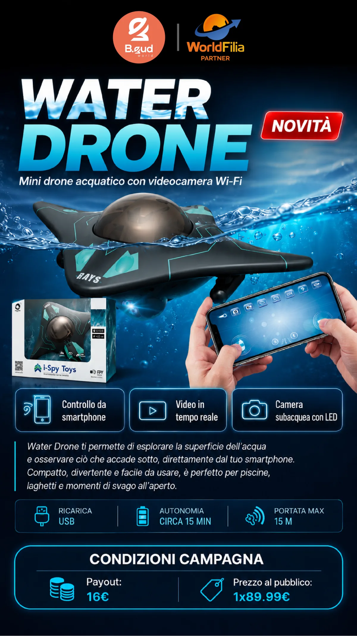 Water Drone: recensioni e prezzo per il tuo acquisto ideale